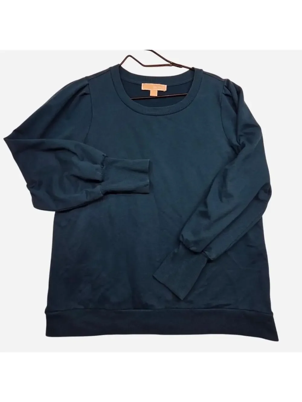 Michael Kors Women's Blue and Green Sweatshirt
